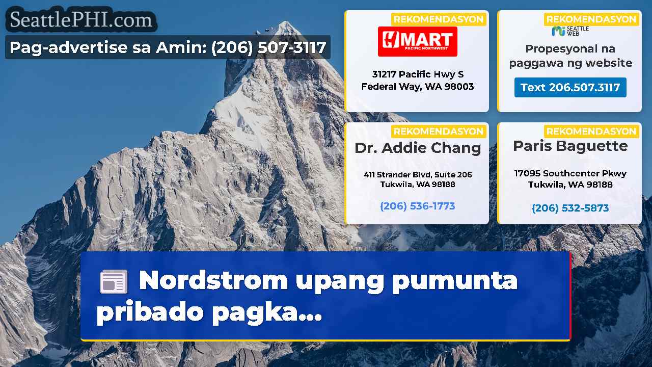 balita sa Seattle SeattlePHI