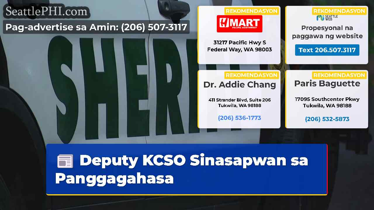 Deputy KCSO Sinasapwan sa Panggagahasa