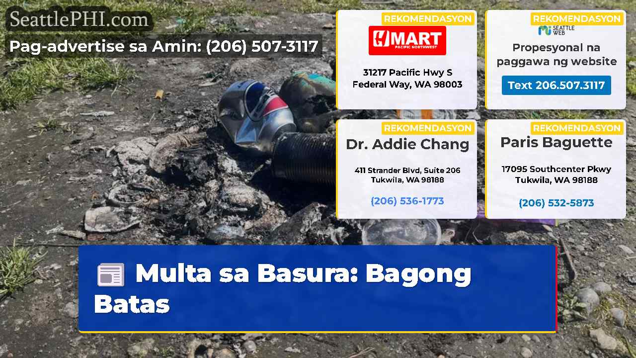 Multa sa Basura: Bagong Batas