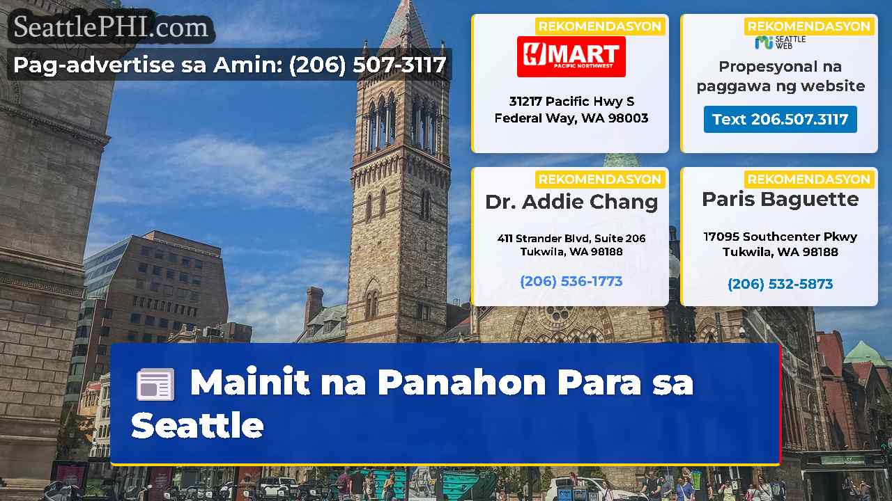 balita sa Seattle SeattlePHI