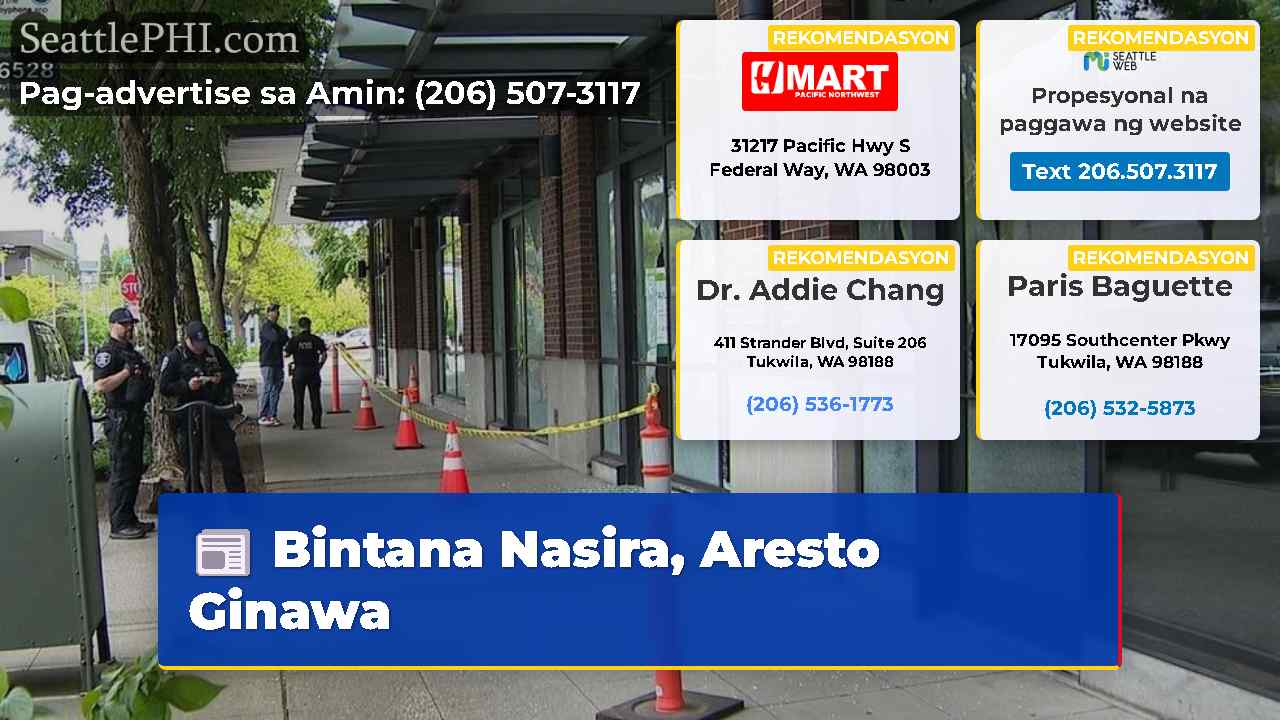 Bintana Nasira, Aresto Ginawa