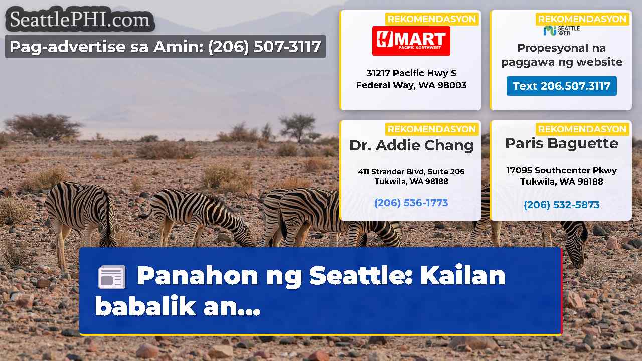 balita sa Seattle SeattlePHI