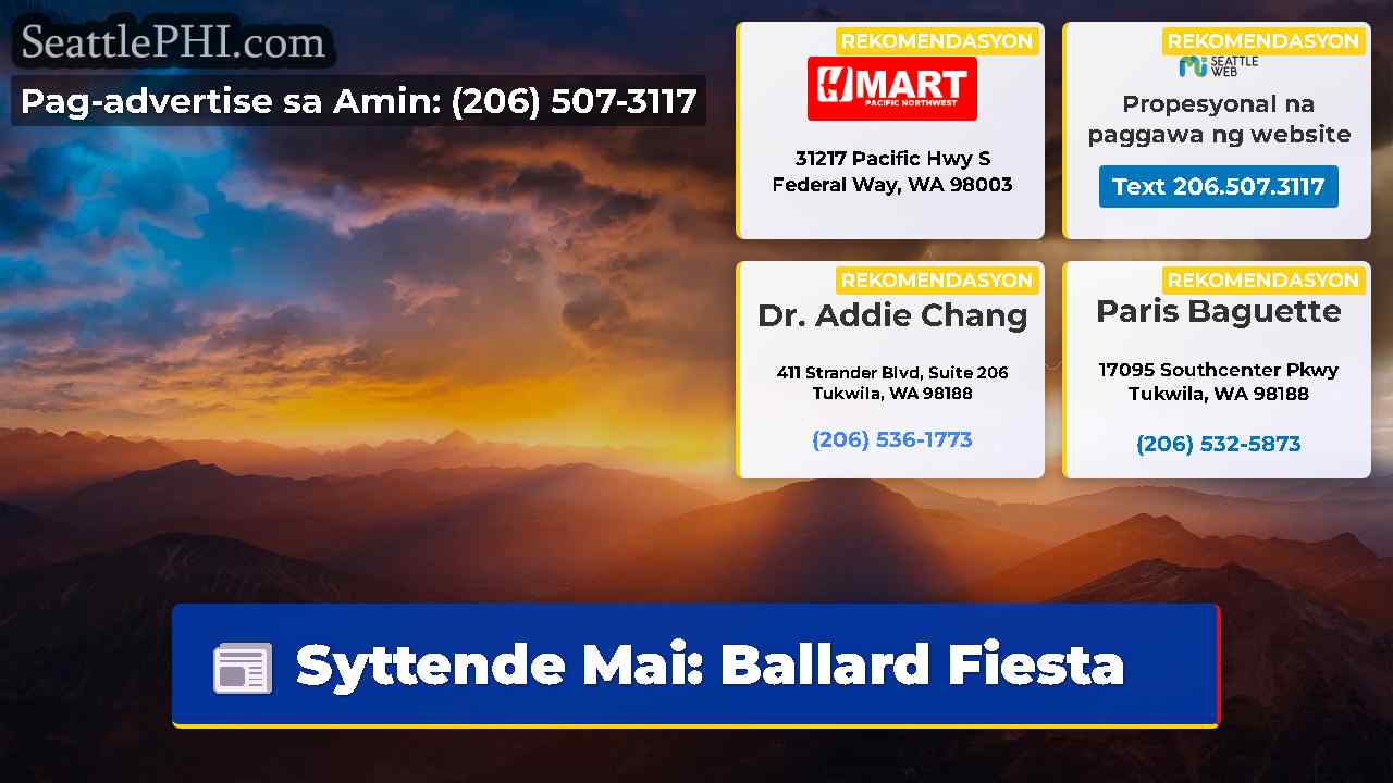 balita sa Seattle SeattlePHI