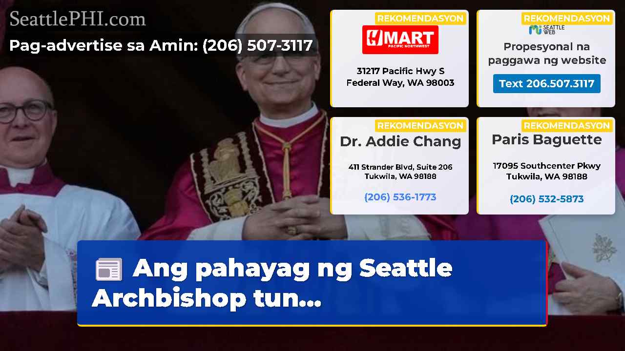 balita sa Seattle SeattlePHI