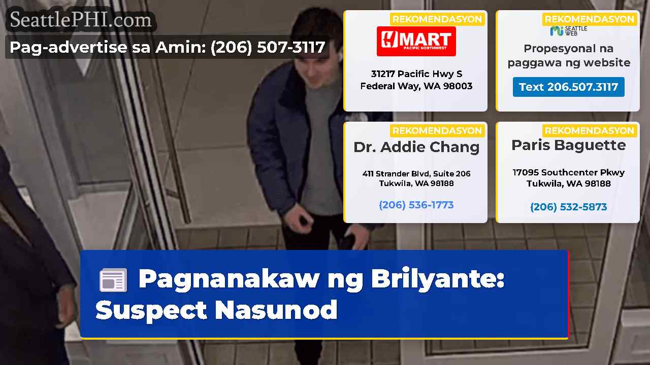 Pagnanakaw ng Brilyante Suspect Nasunod