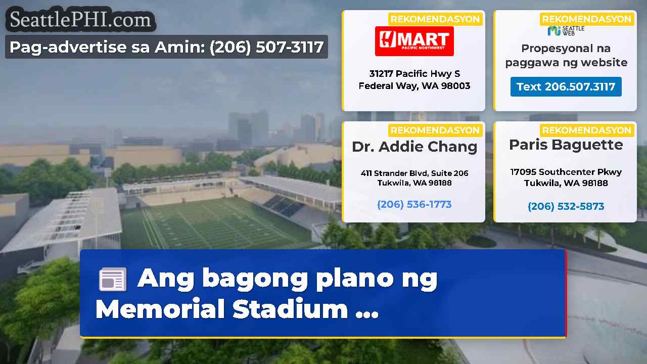 Ang bagong plano ng Memorial Stadium ...