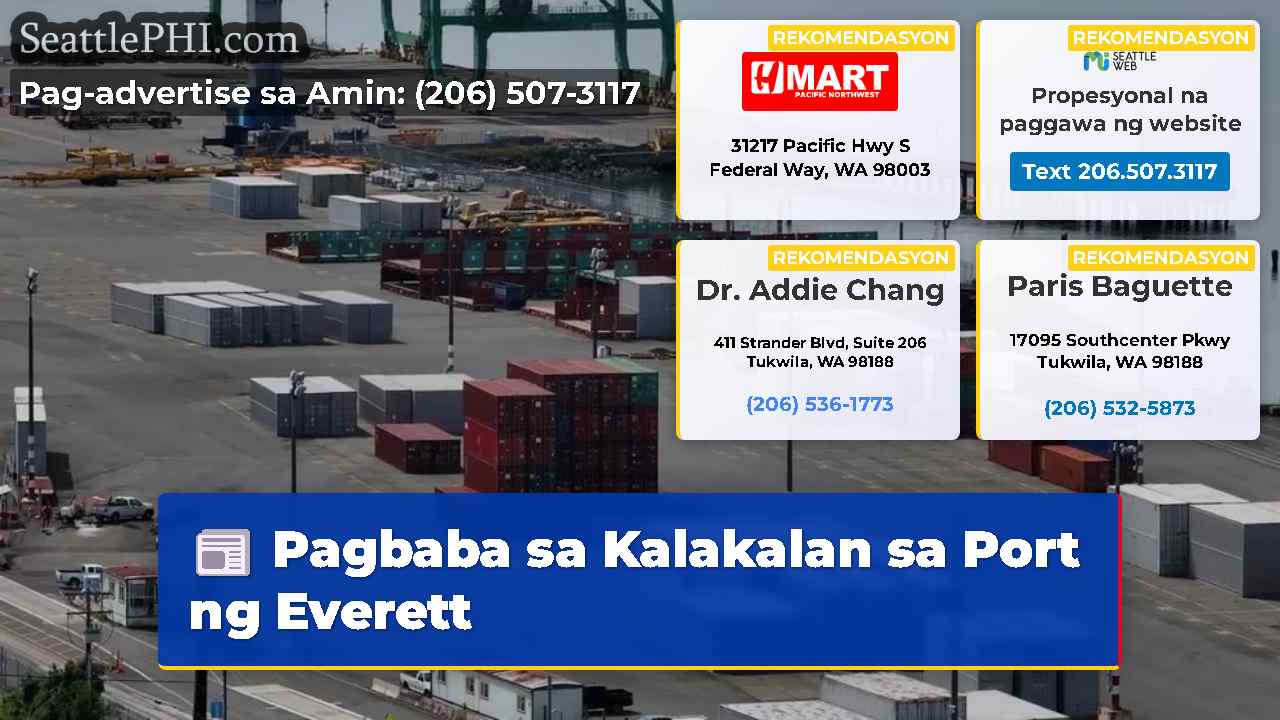 Pagbaba sa Kalakalan sa Port ng Everett