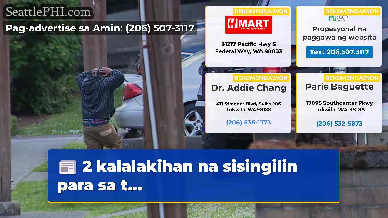 2 kalalakihan na sisingilin para sa t...