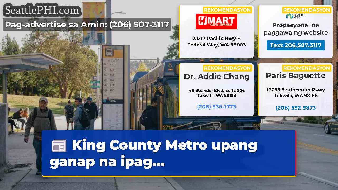 King County Metro upang ganap na ipag...