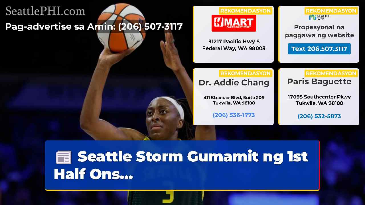 Seattle Storm Gumamit ng 1st Half Ons...
