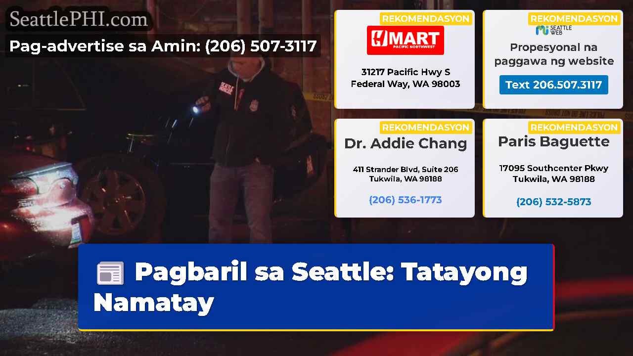 Pagbaril sa Seattle: Tatayong Namatay