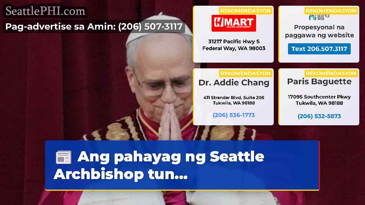 balita sa Seattle SeattlePHI