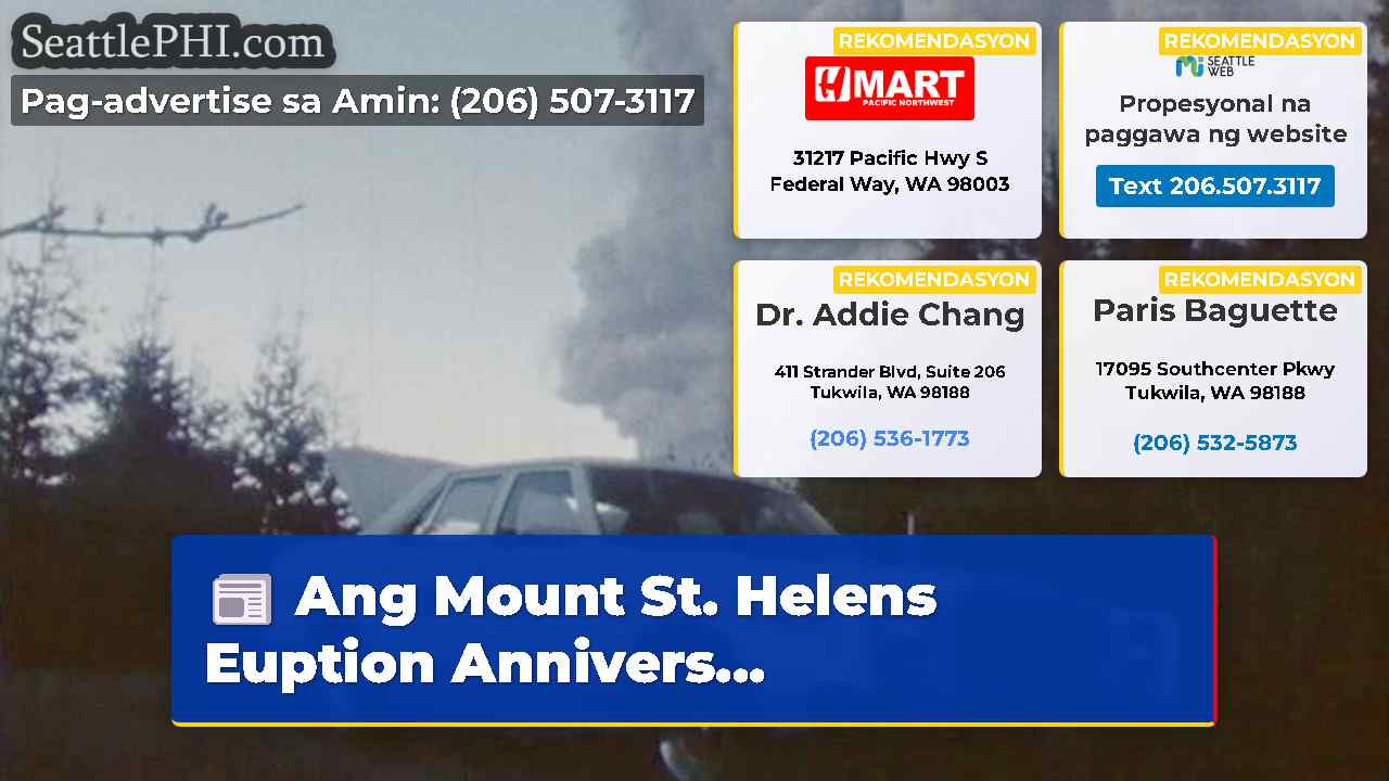 Ang Mount St. Helens Euption Annivers...