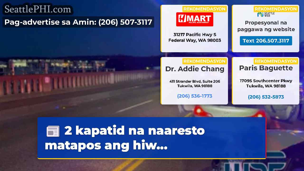 balita sa Seattle SeattlePHI