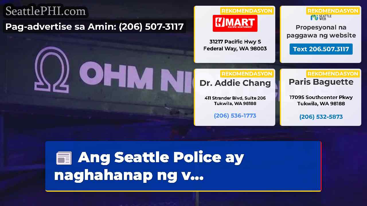 balita sa Seattle SeattlePHI