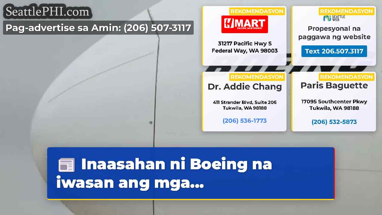 Inaasahan ni Boeing na iwasan ang mga...