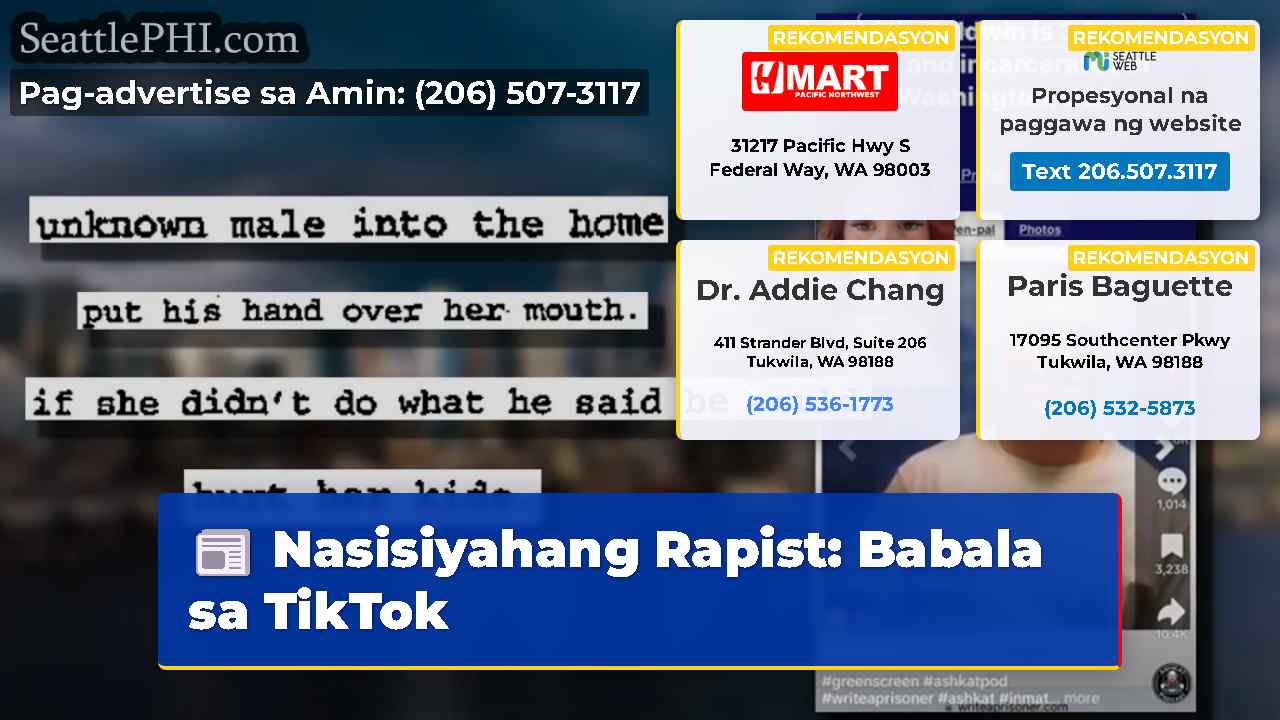 Nasisiyahang Rapist Babala sa TikTok