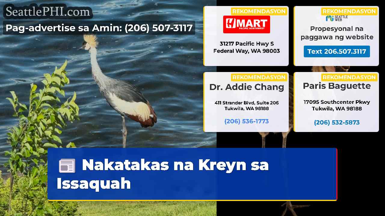 Nakatakas na Kreyn sa Issaquah