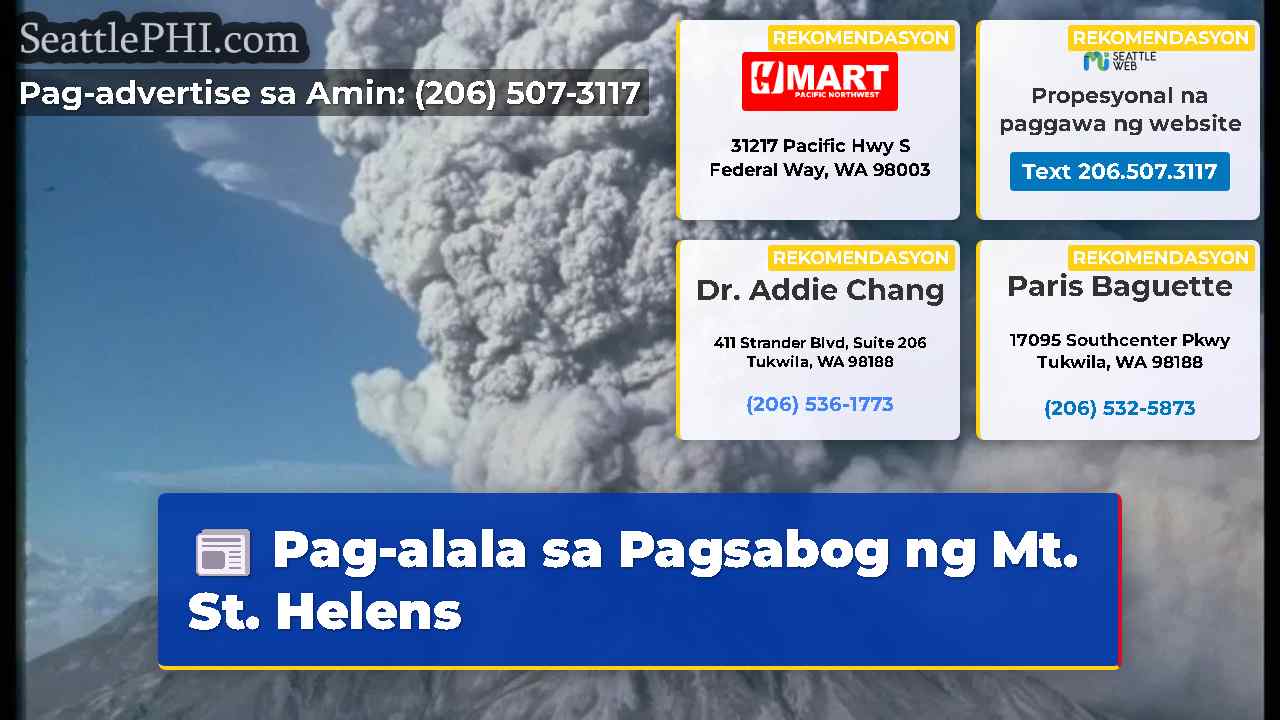 Pag-alala sa Pagsabog ng Mt. St. Helens