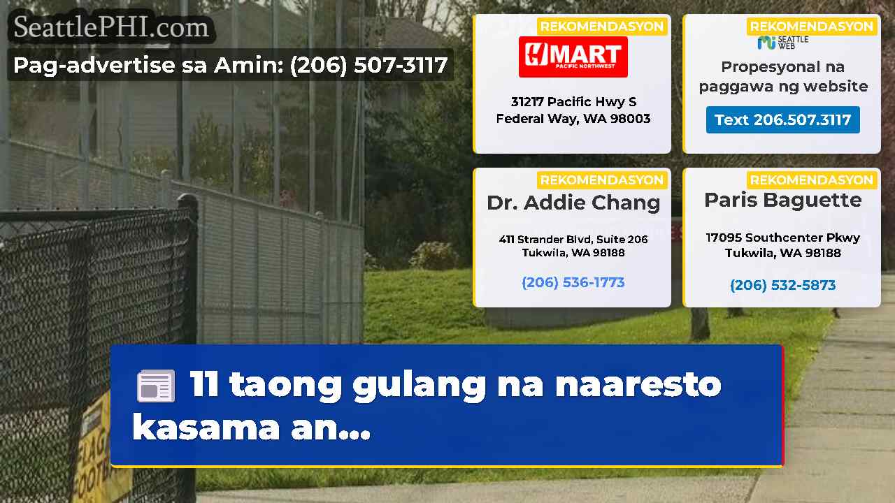 balita sa Seattle SeattlePHI