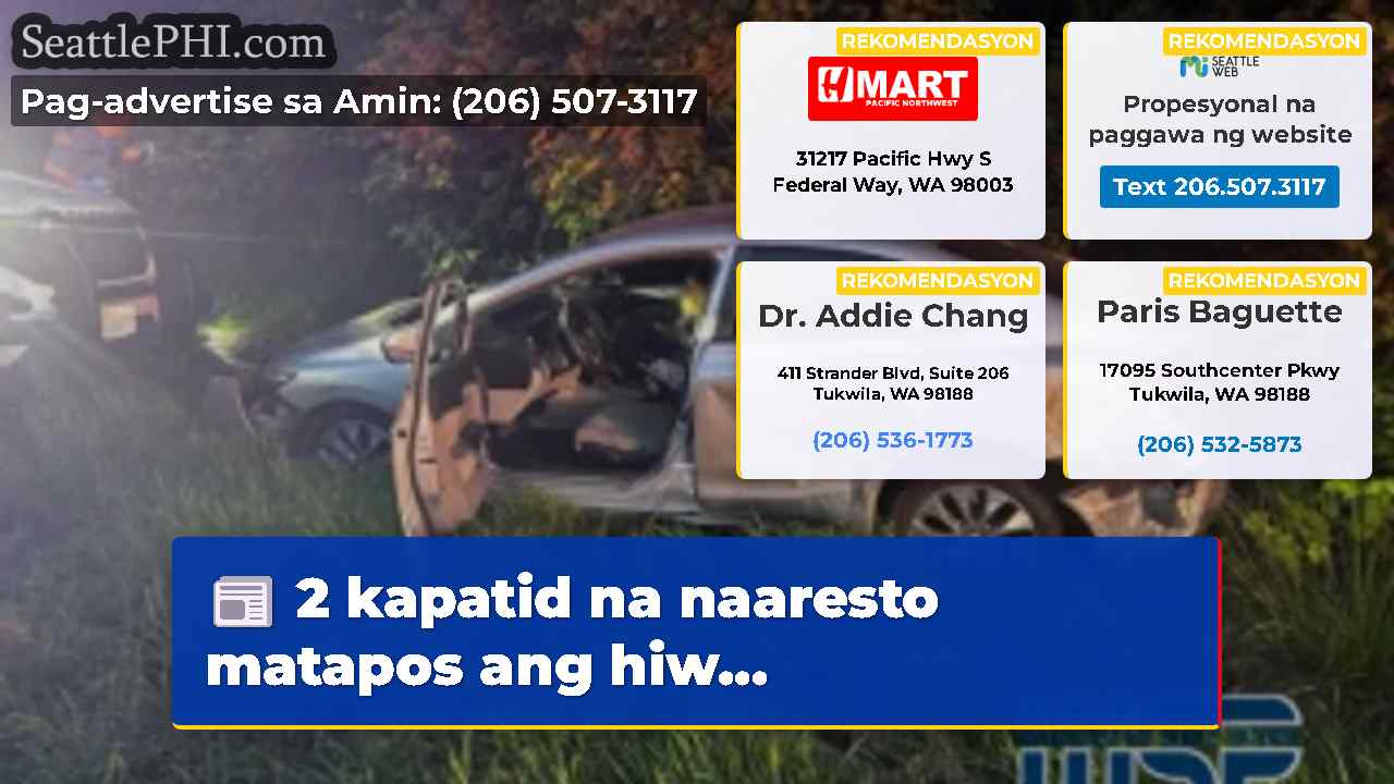 balita sa Seattle SeattlePHI