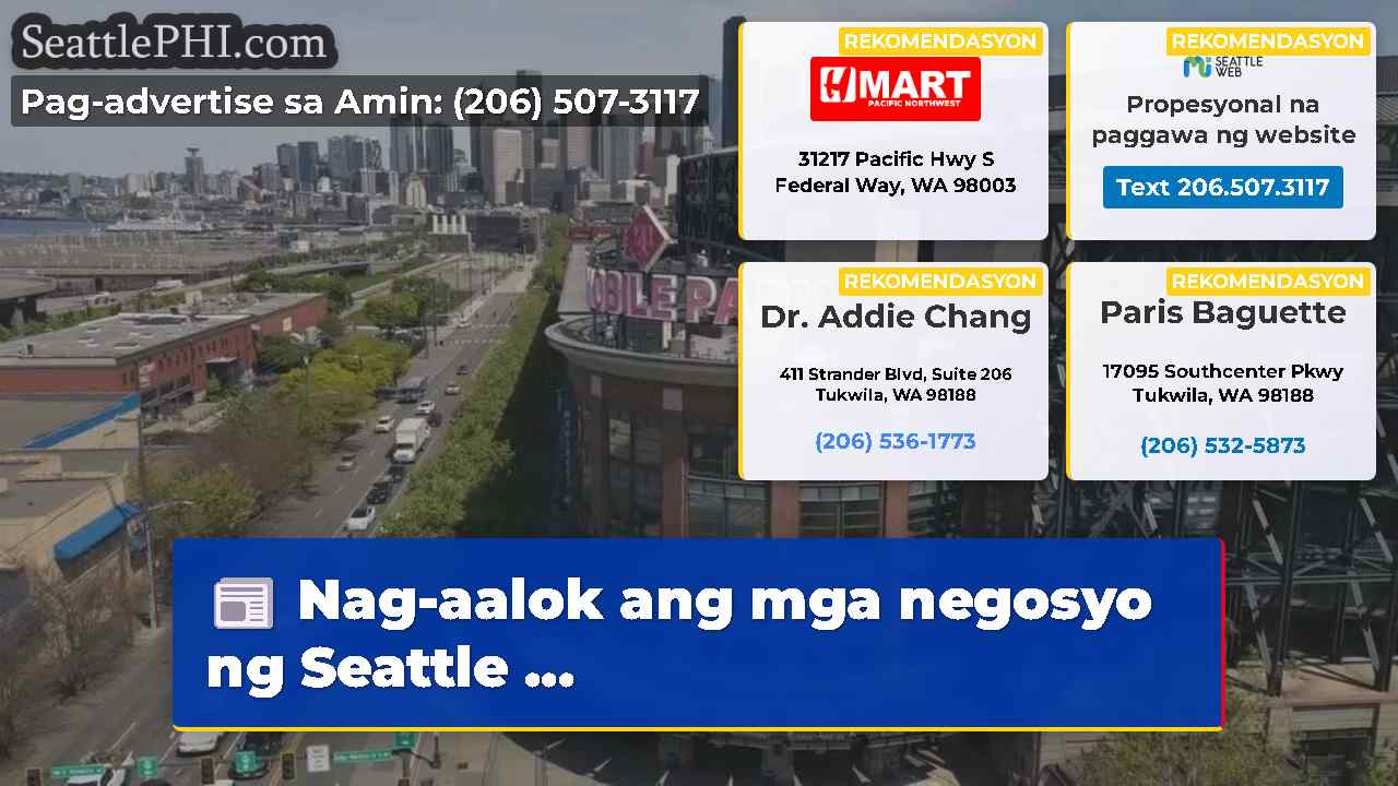 Nag-aalok ang mga negosyo ng Seattle …
