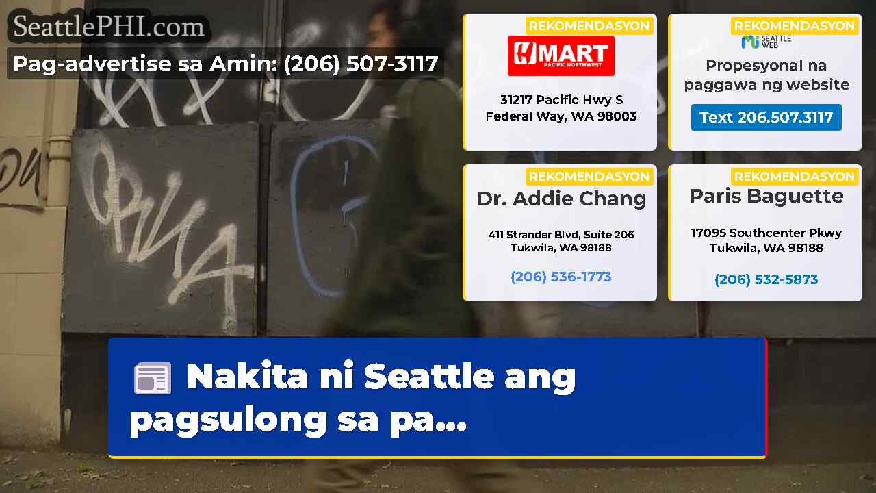 Nakita ni Seattle ang pagsulong sa pa...