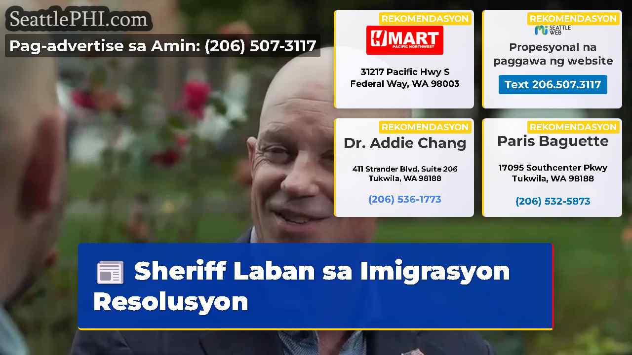 Sheriff Laban sa Imigrasyon Resolusyon