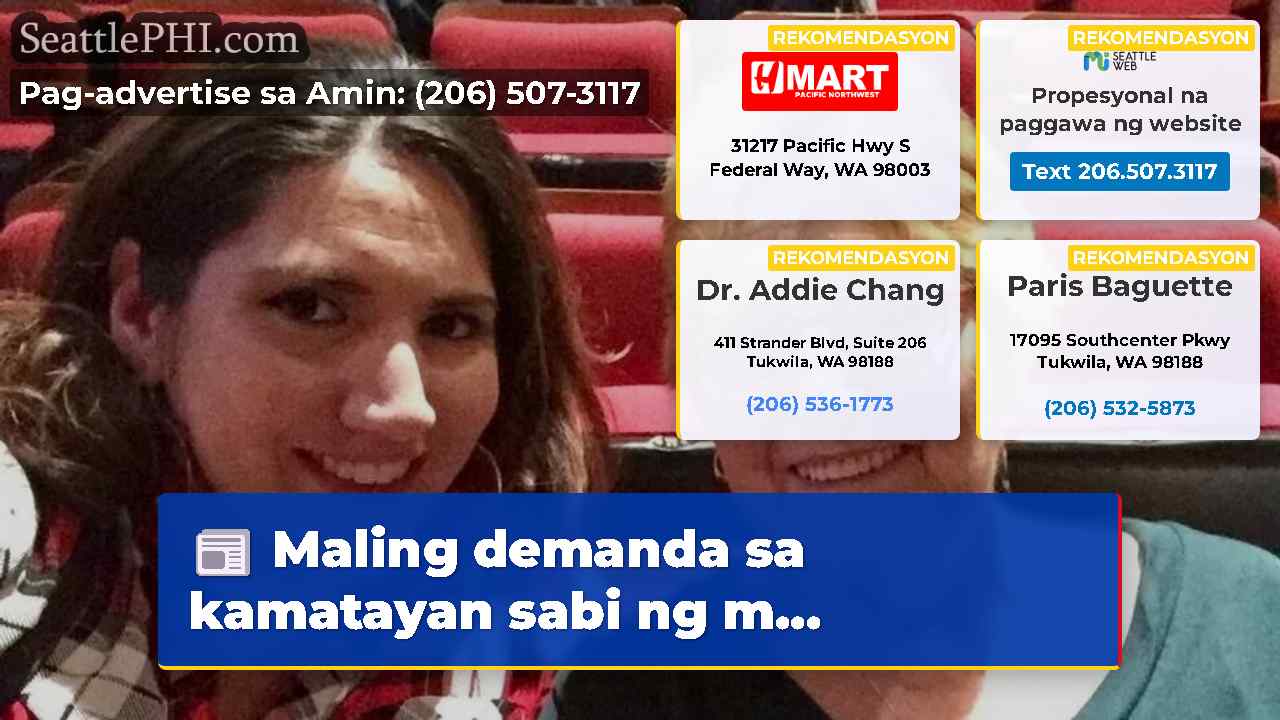 Maling demanda sa kamatayan sabi ng m...