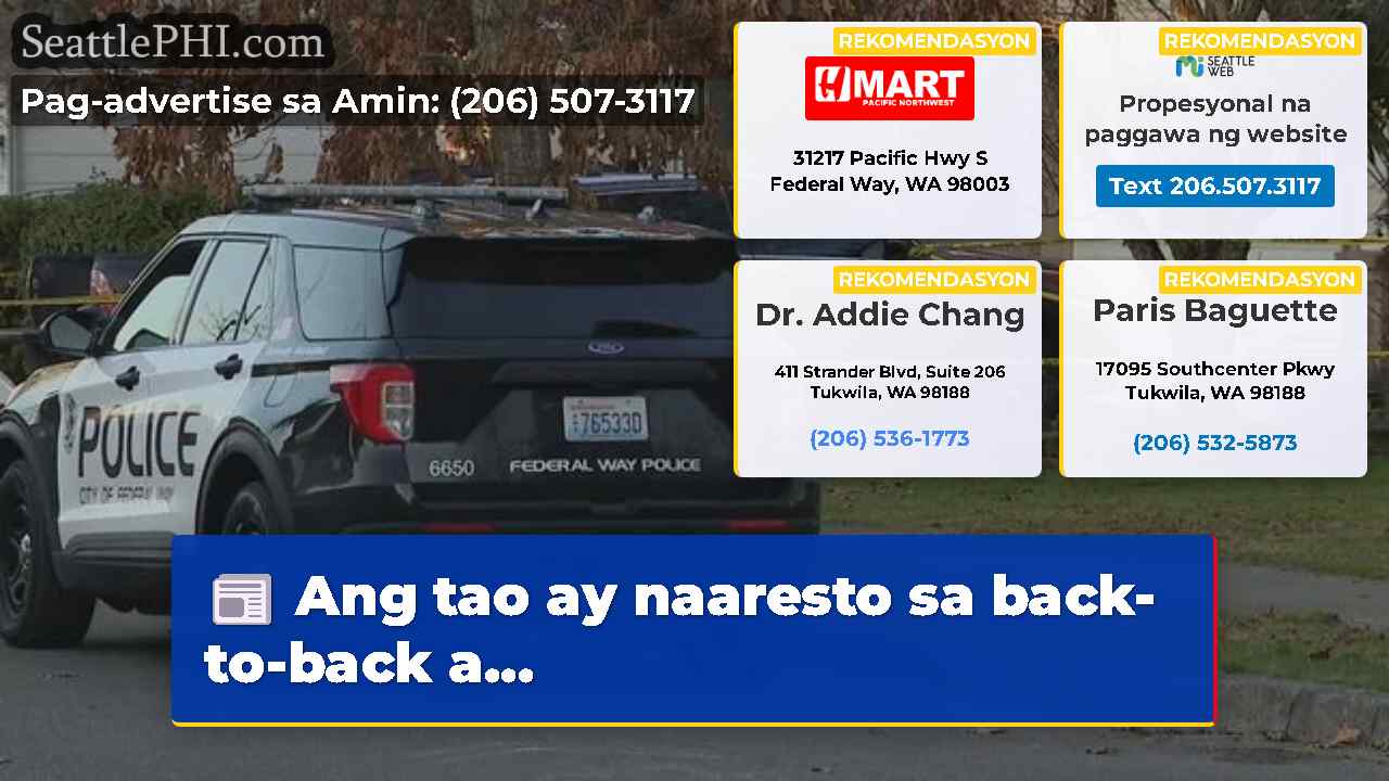 balita sa Seattle SeattlePHI