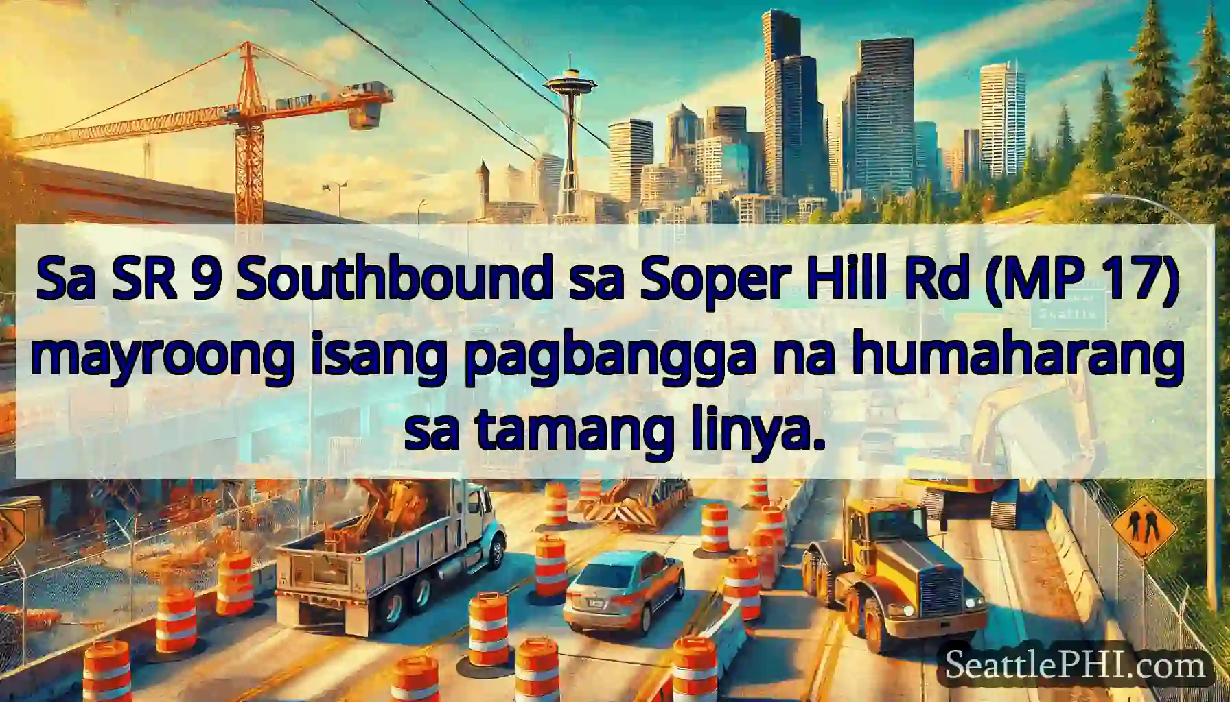 Sa SR 9 Southbound sa Soper Hill Rd (MP 17)