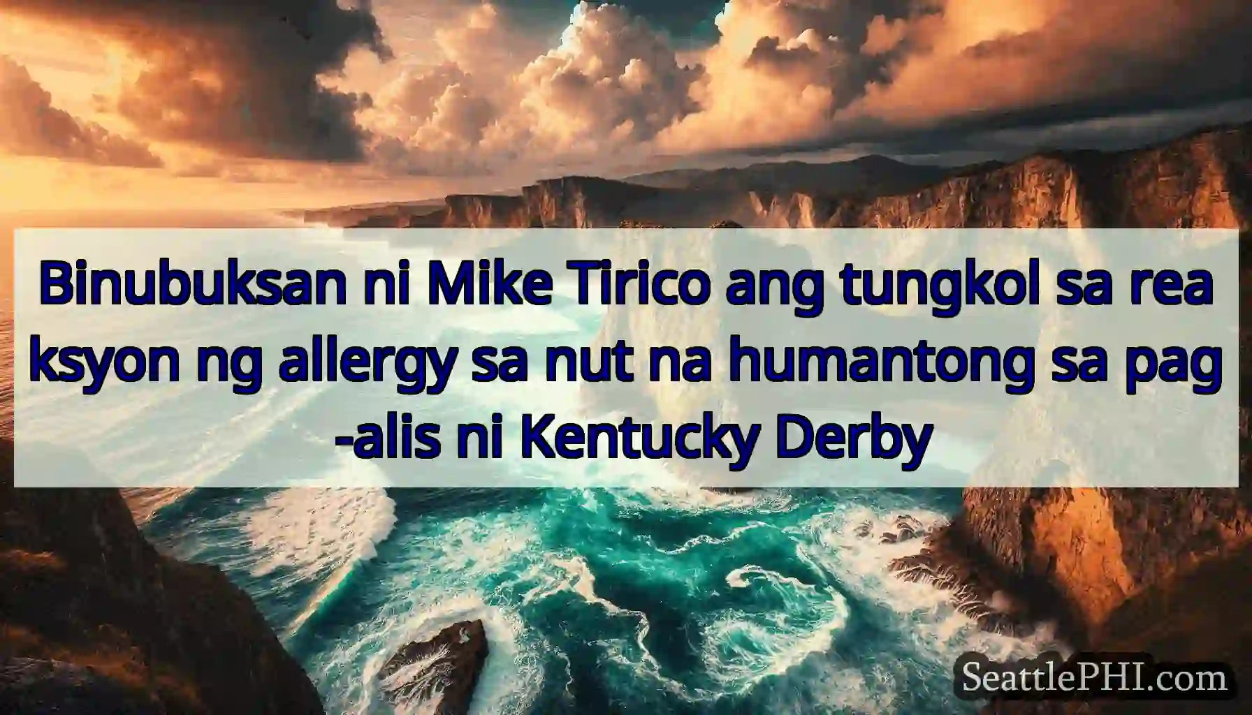 Binubuksan ni Mike Tirico ang tungkol sa reaksyon