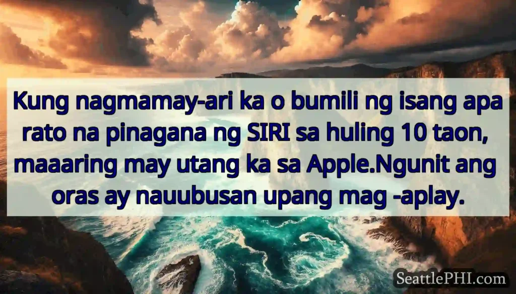 Kung nagmamay-ari ka o bumili ng isang aparato na
