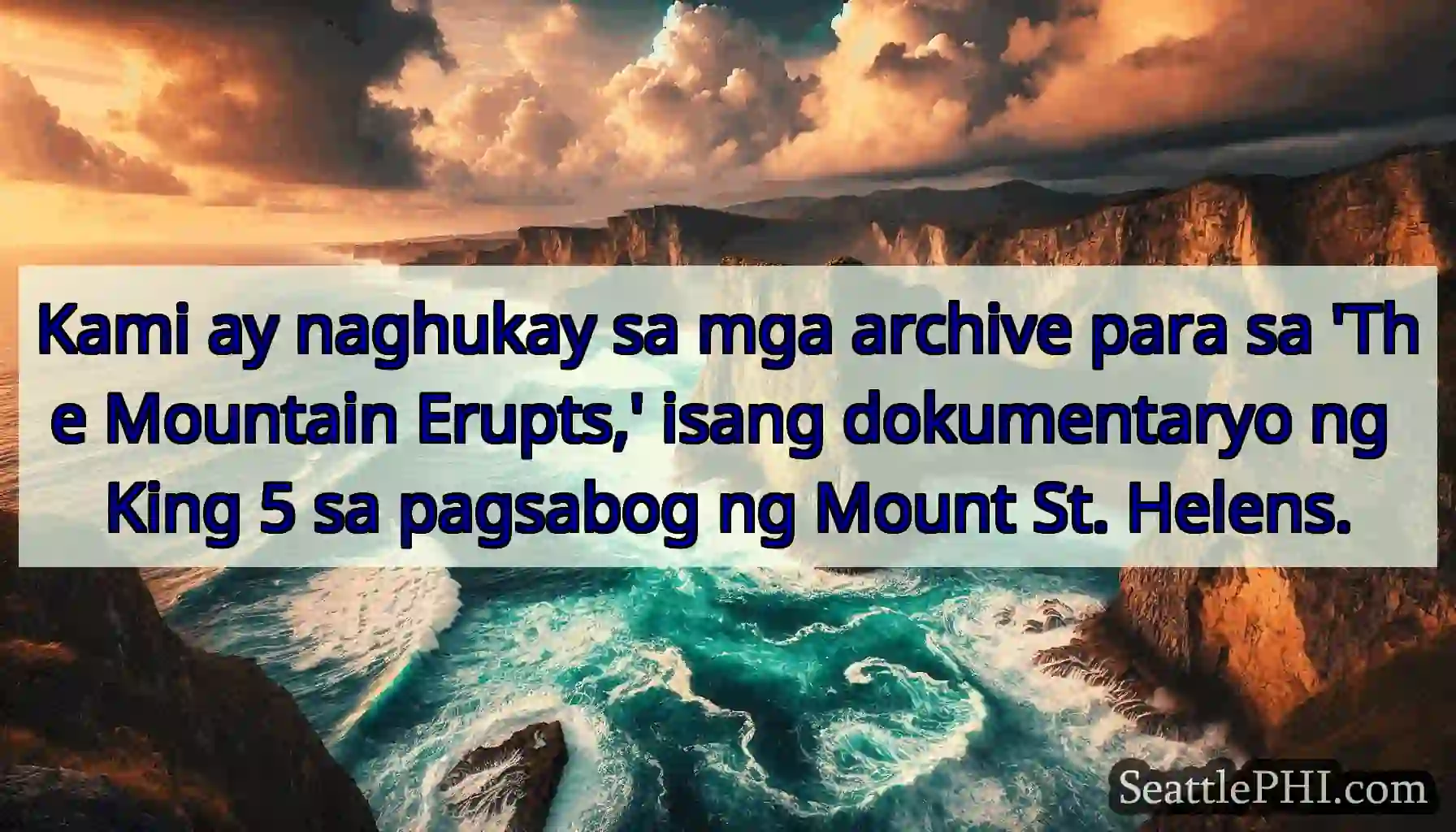 Kami ay naghukay sa mga archive para sa 'The