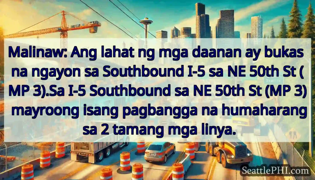 Malinaw: Ang lahat ng mga daanan ay bukas na