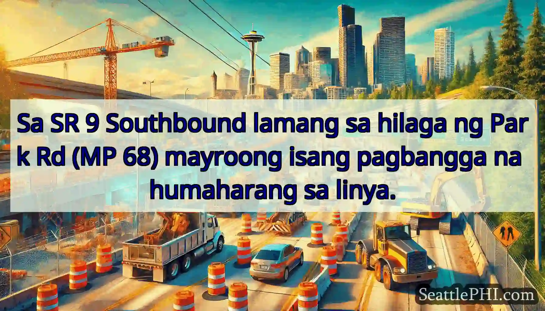 Sa SR 9 Southbound lamang sa hilaga ng Park Rd
