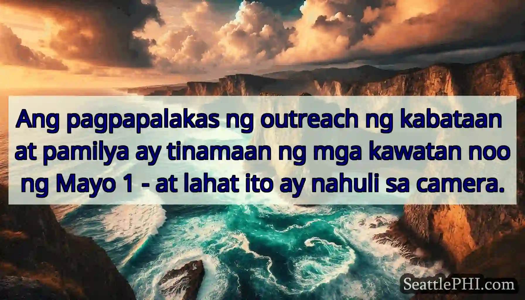 Ang pagpapalakas ng outreach ng kabataan at