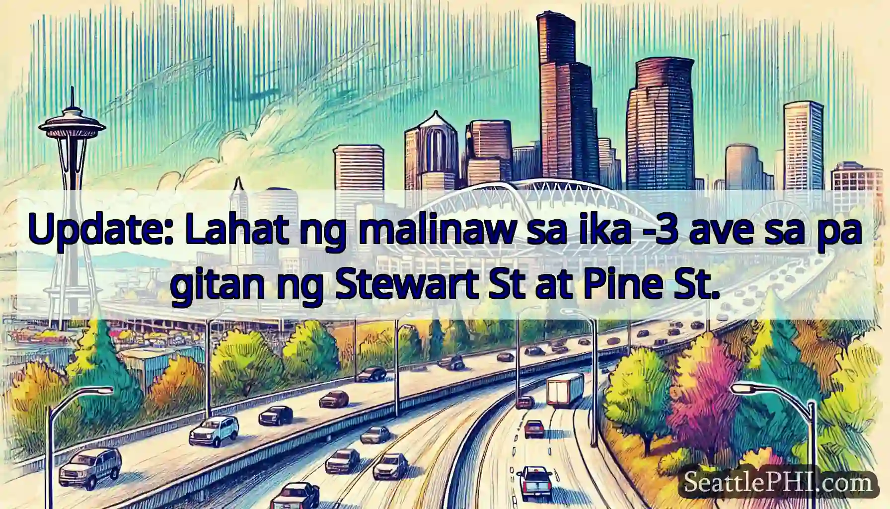 Update: Lahat ng malinaw sa ika -3 ave sa pagitan