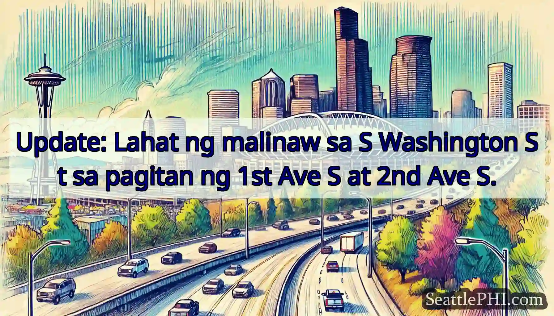 Update: Lahat ng malinaw sa S Washington St sa