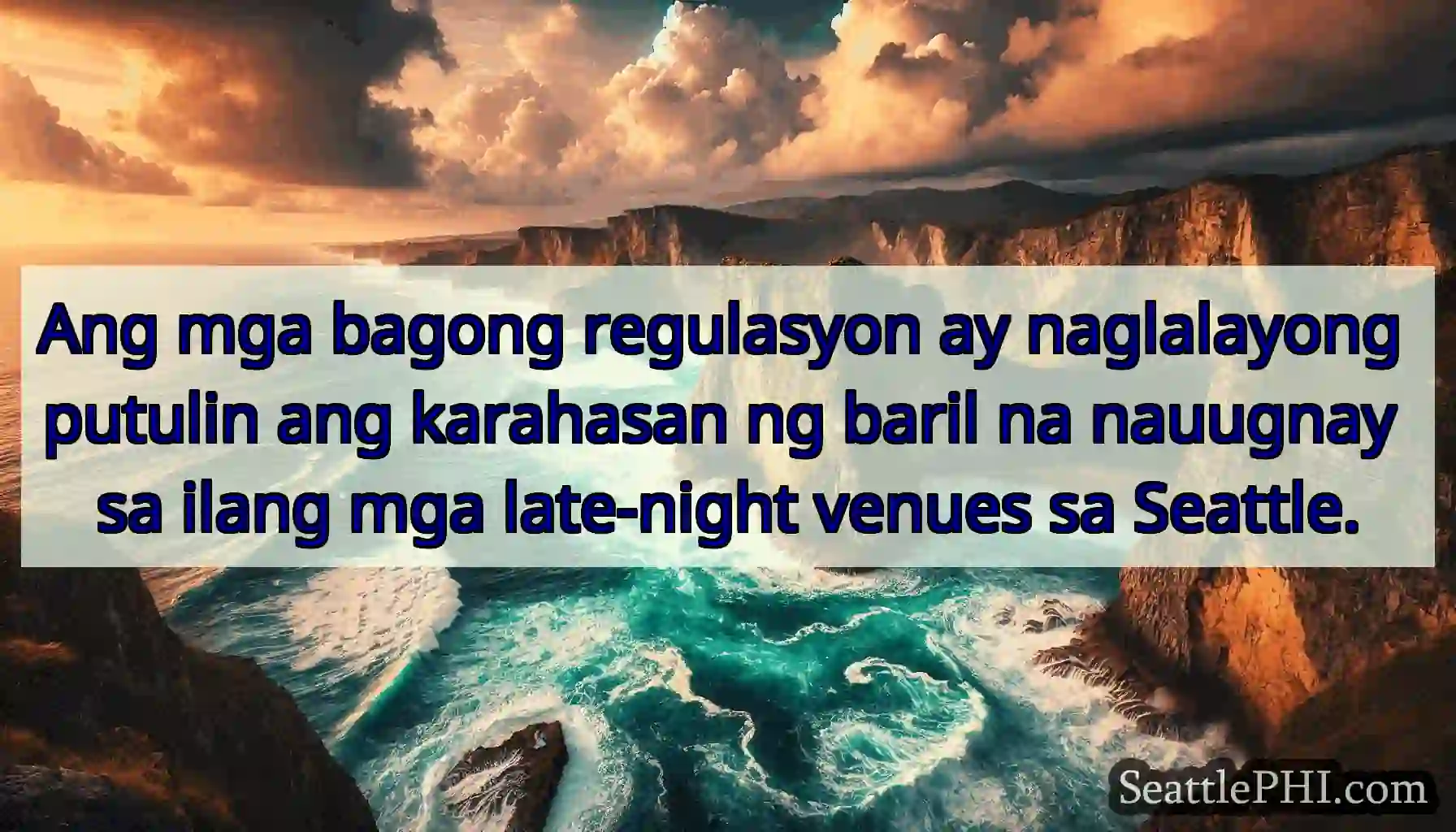 Ang mga bagong regulasyon ay naglalayong putulin