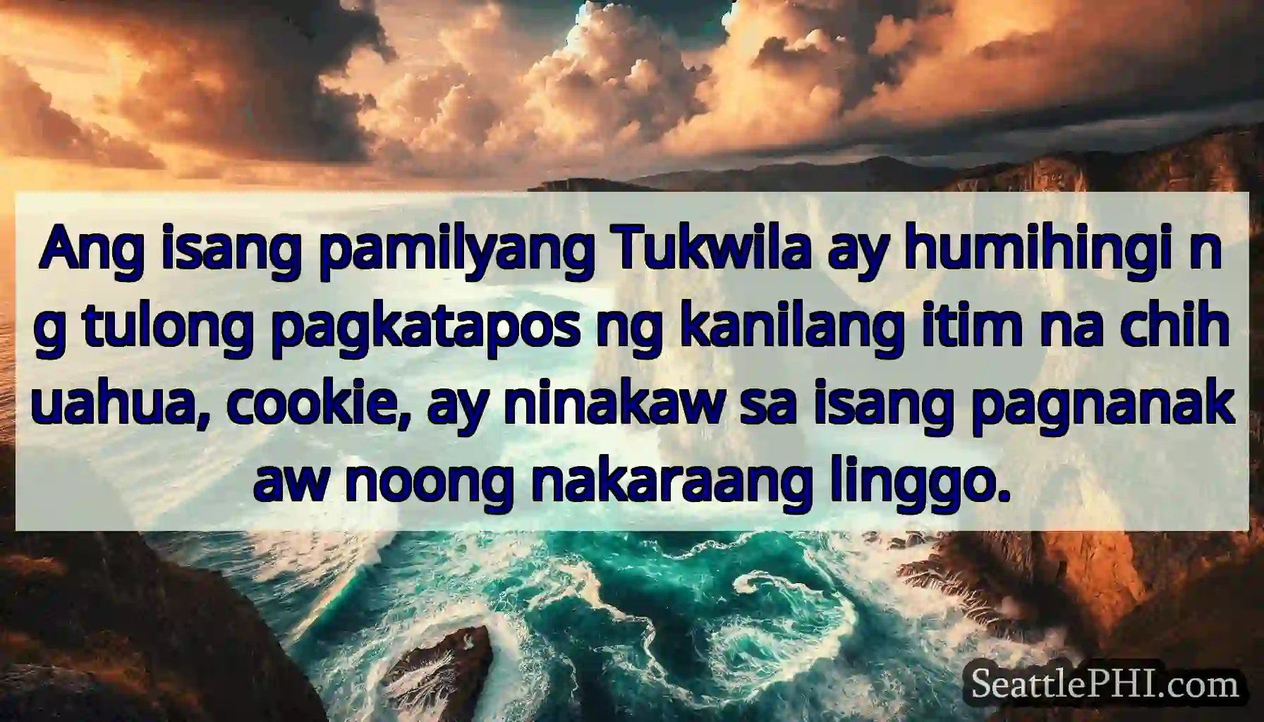 Ang isang pamilyang Tukwila ay humihingi ng