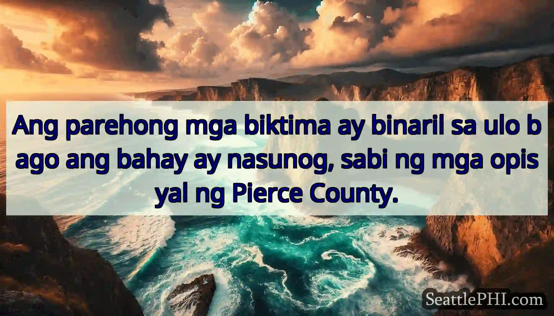 Ang parehong mga biktima ay binaril sa ulo bago