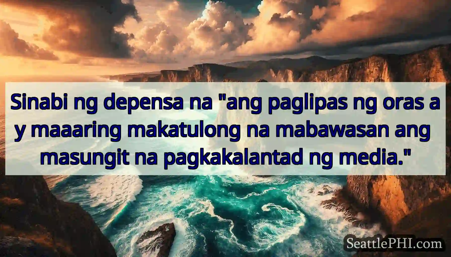 Sinabi ng depensa na ang paglipas ng oras ay