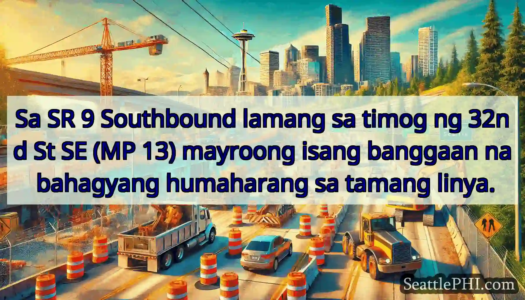 Sa SR 9 Southbound lamang sa timog ng 32nd St SE