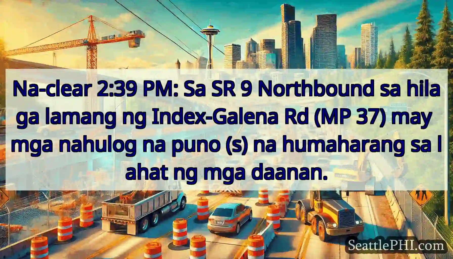 Na-clear 2:39 PM: Sa SR 9 Northbound sa hilaga