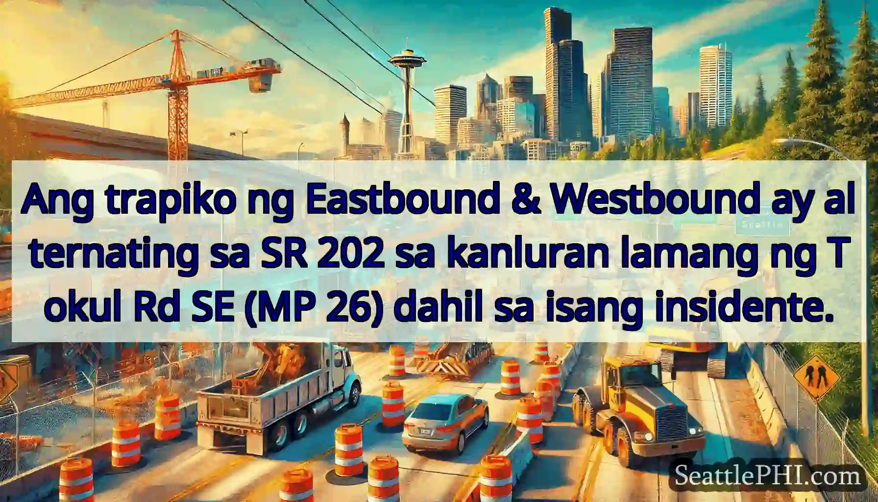 Ang trapiko ng Eastbound & Westbound ay