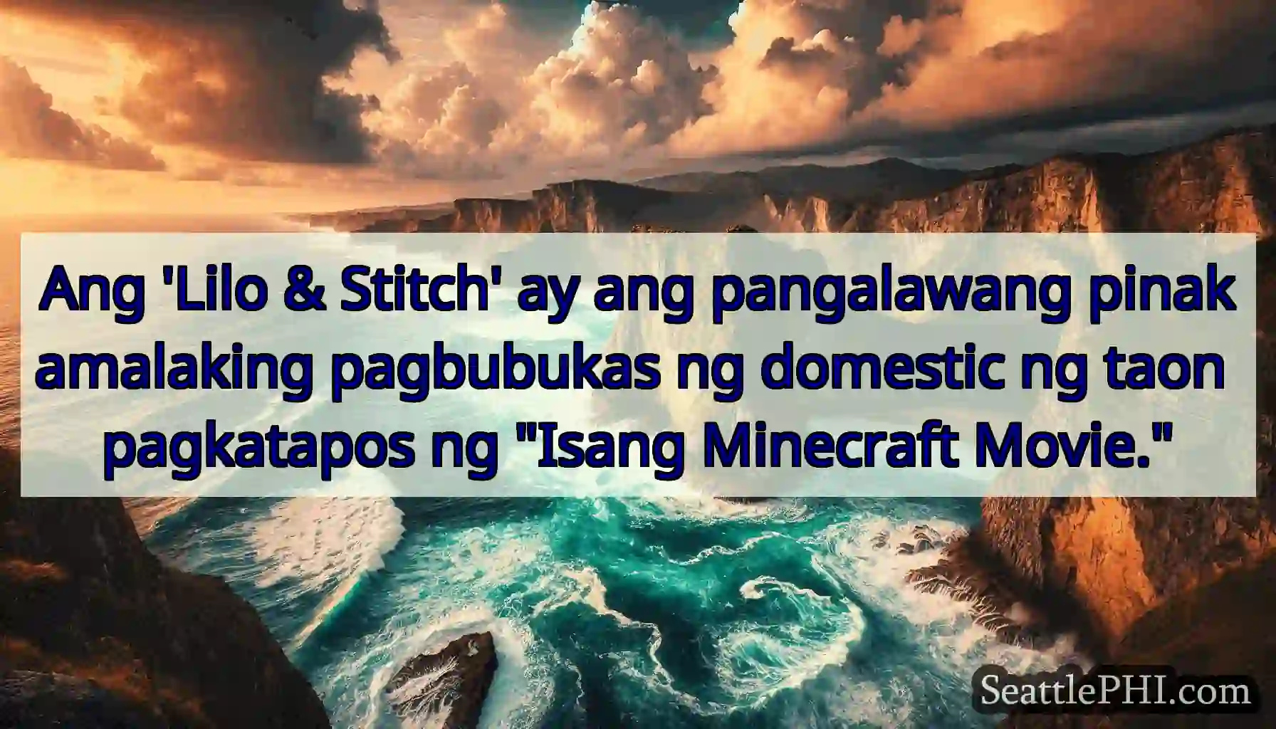 Ang 'Lilo & Stitch' ay ang pangalawang