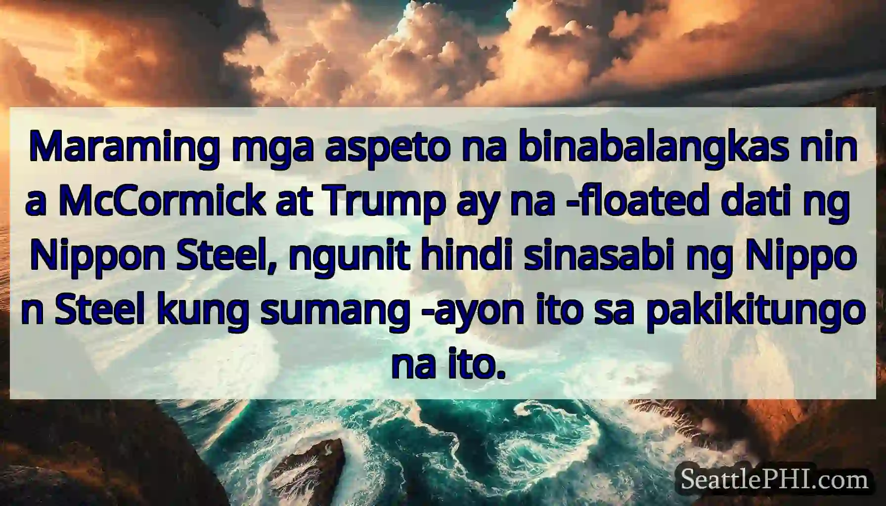 Maraming mga aspeto na binabalangkas nina