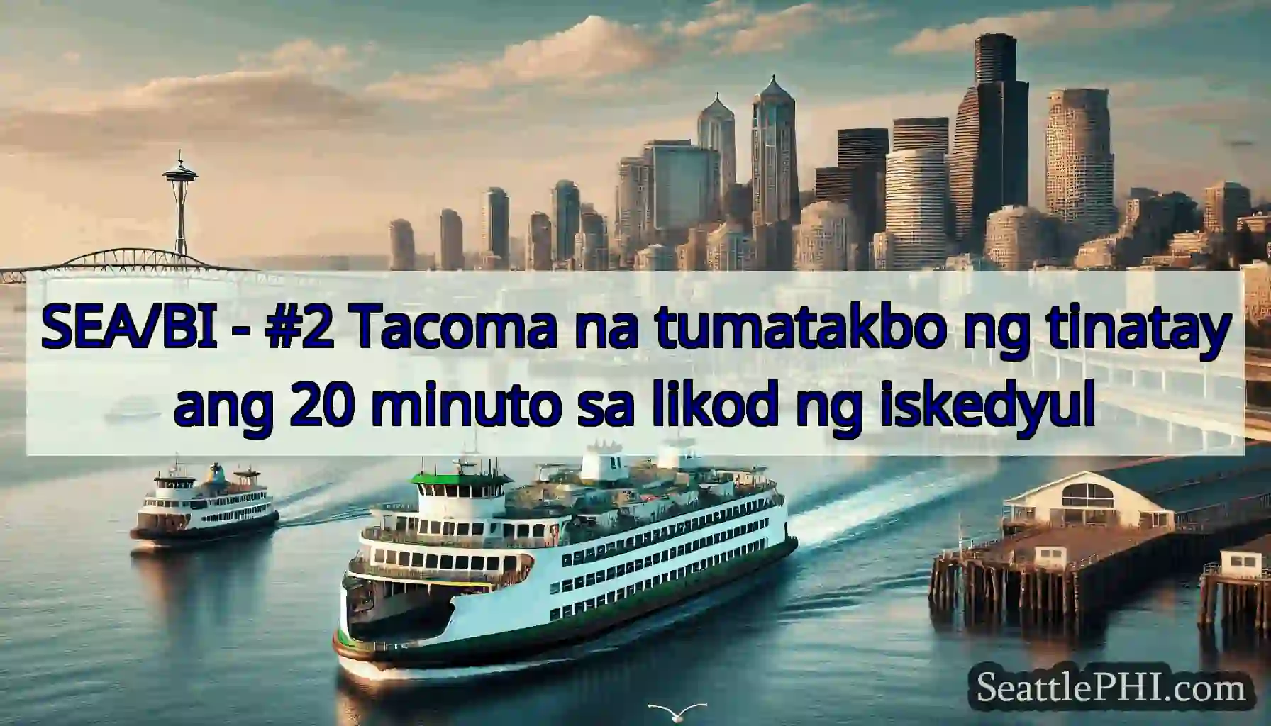 SEA/BI - #2 Tacoma na tumatakbo ng tinatayang 20