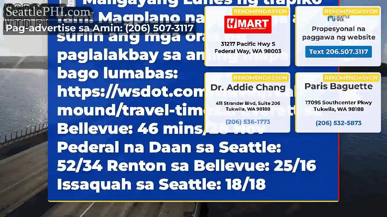 Maligayang Lunes ng trapiko fam!